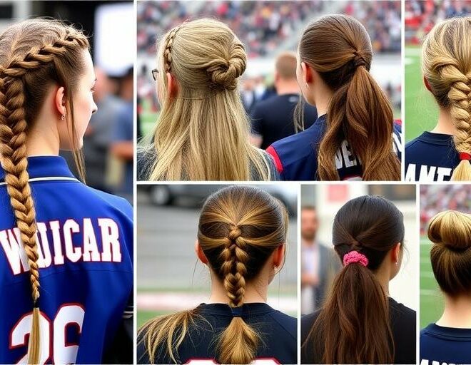 21 Best Hairstyles for Women at Football Games to Stay Chic