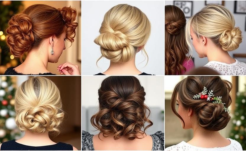 21 Holiday Hairstyles for Perfect Festive Glam